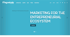 Desktop Screenshot of magnetudeconsulting.com